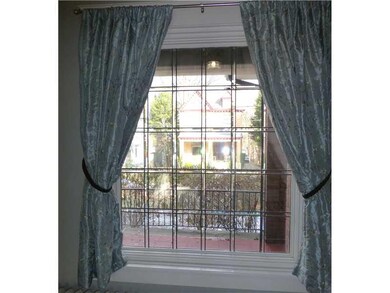 Living Room. Leaded Glass