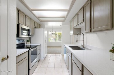 Kitchen view to back/dining