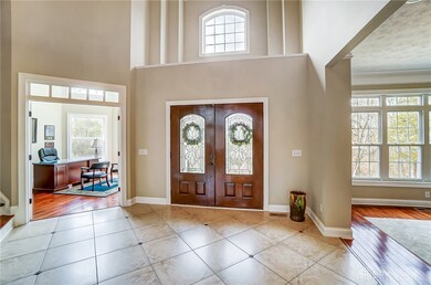 Two story entry
