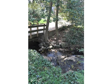 View of brook from upstream
