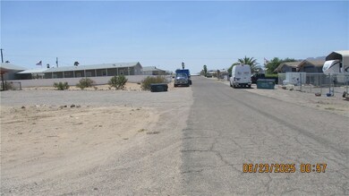 looking south down street