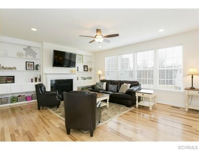 Very spacious great room, open to kitchen with gor