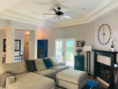 Family Area with Backyard Access