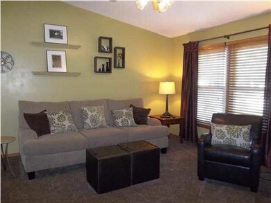 Spacious living room.