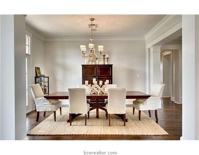 Dining Room. Imagine your friends and family dining in this masterfully created formal dining room with beautiful hard wood floors.