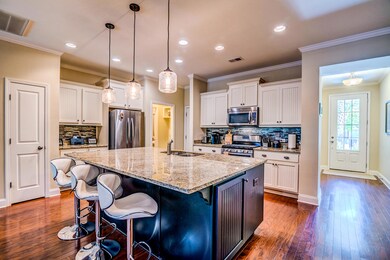 Kitchen with front door