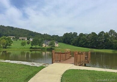 Stocked pond in community