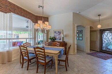 Formal dining to front door
