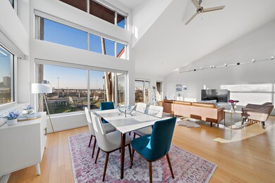 Entertain in style in the open dining and living a
