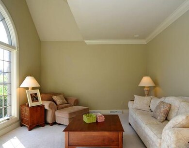 Living Room. The formal living room has a vaulted 