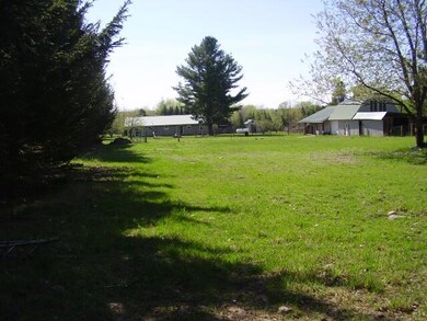 View Of Back Of Home, Horse Barn and Fen