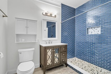 Newly renovated shower