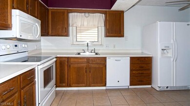 Kitchen with appliances