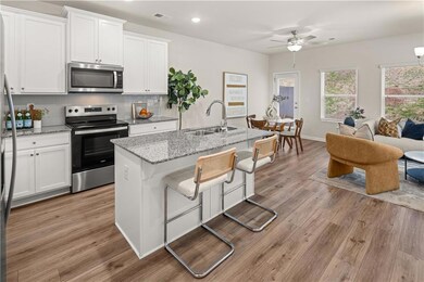 Kitchen featuring appliances with stainless steel 
