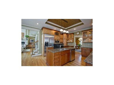 Back staircase to kitchen, high-end appliances & b