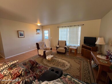 Entry and living area