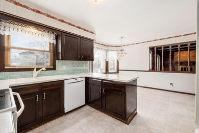 Large open kitchen