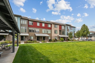 View of community with a yard and a residential view