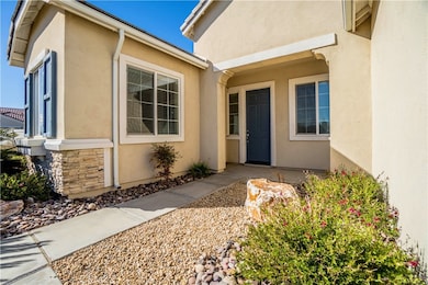 Inviting covered entryway