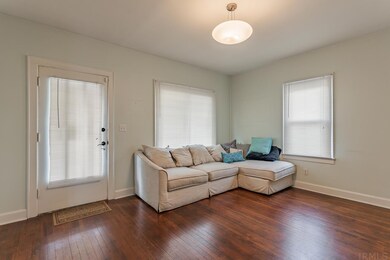 The Living Room has hardwood floors.
