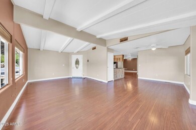 Vaulted ceiling