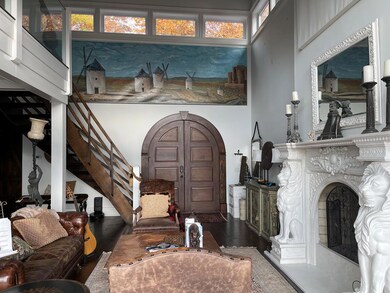 Once inside looking at gorgeous front door