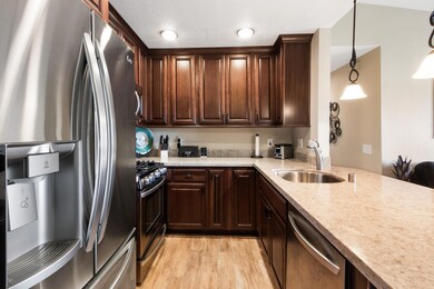 Highly Upgraded Kitchen w Hickory Cabine