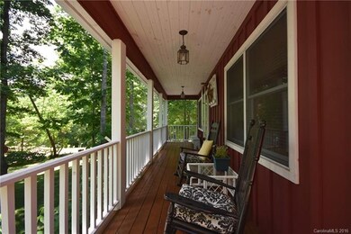 Covered Rocking Chair Porch