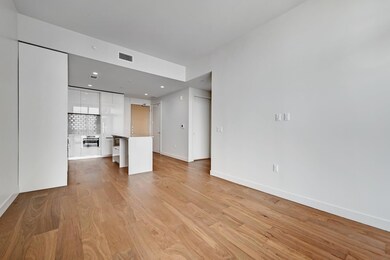 Unfurnished living room with recessed lighting, l