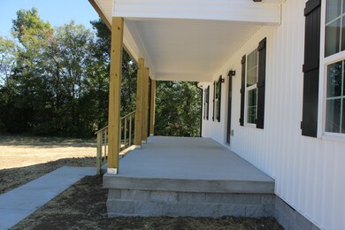 Large Covered Front Porch 