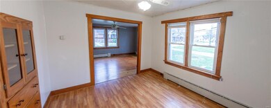 Dining room, looking towards the living room. Buil