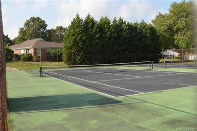 Community tennis courts