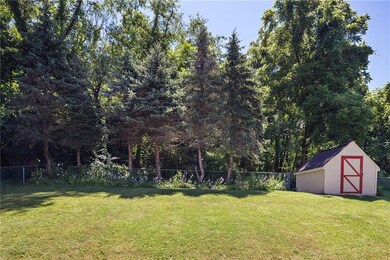 Spacious backyard, newly painted shed to match hou