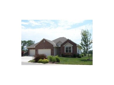Beautiful landscaping all around the house.