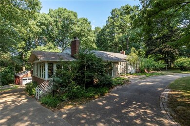 Exterior front with governors driveway