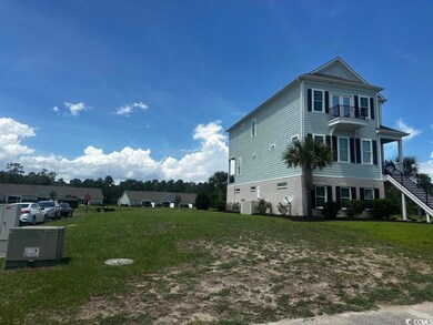 Exterior space with a front yard