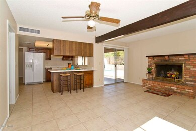 Inviting Family Room & Kitchen