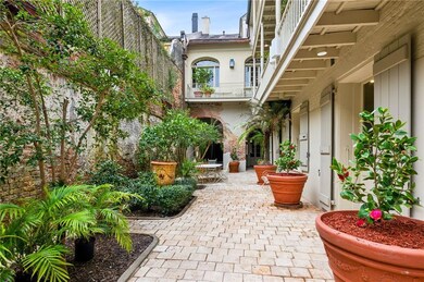 Courtyard onlooking great room
