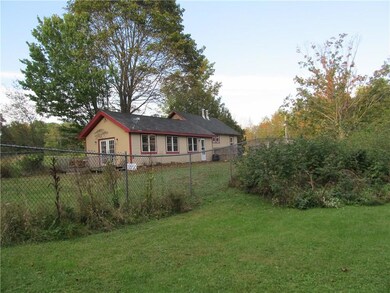 Large fenced in area