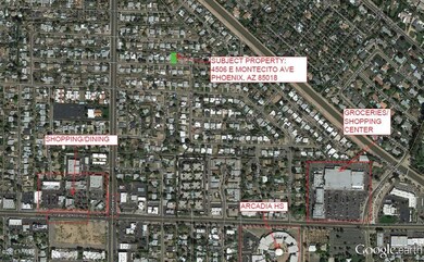 4506 E MONTECITO AVE - AERIAL
