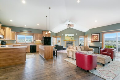 living & kitchen