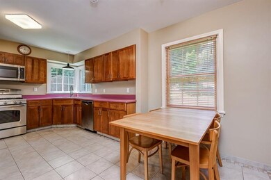 View of the kitchen with eat-in option