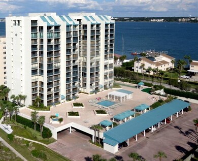 View from the Gulfside looking toward Clearwater B