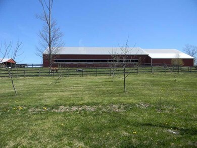 Stable/Barn. Side view of the 40 x50...