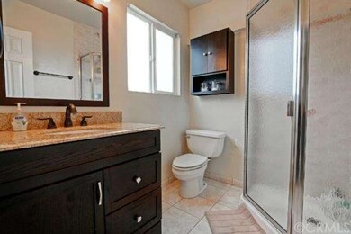 Upgraded master bathroom