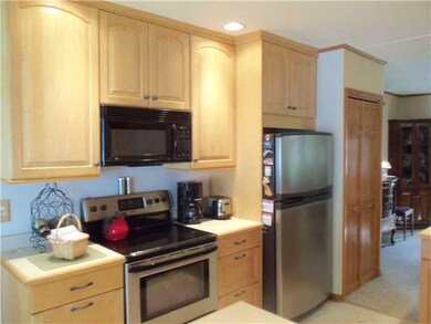 Kitchen. Newer Stainless steel appliances.