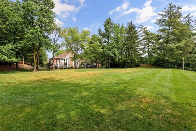 Huge back yard for play. Another view of yard from
