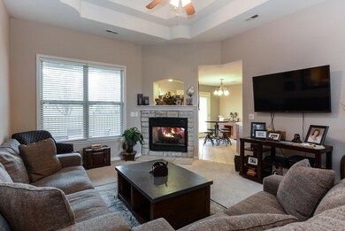 Living room to kitchen
