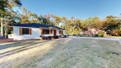 Newly sodded front yard