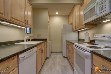 Updated galley kitchen